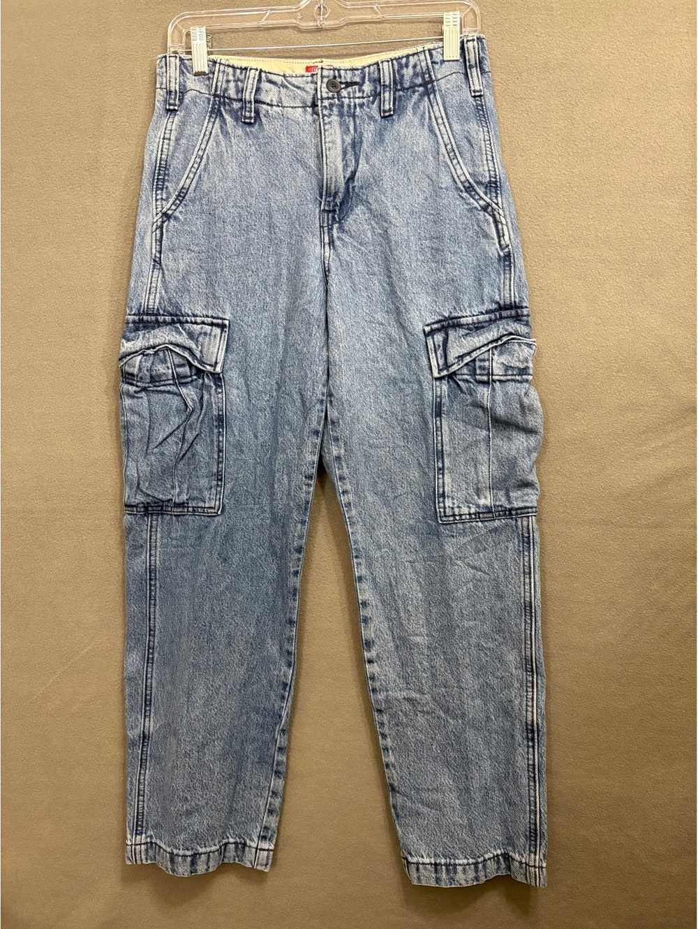 Levi’s XX Cargo Straight Jeans Men’s 31x26.5 Blue Denim